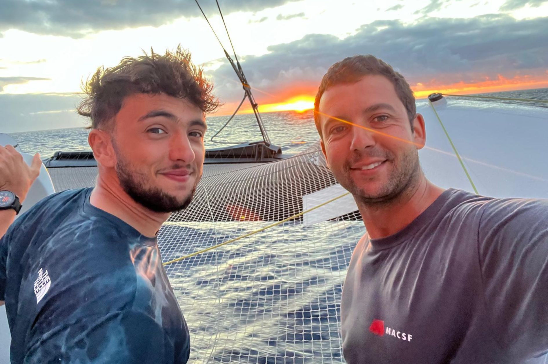 Transatlantique réussie pour Guirec Soudée et Inoxtag à bord de l’Ultim MACSF