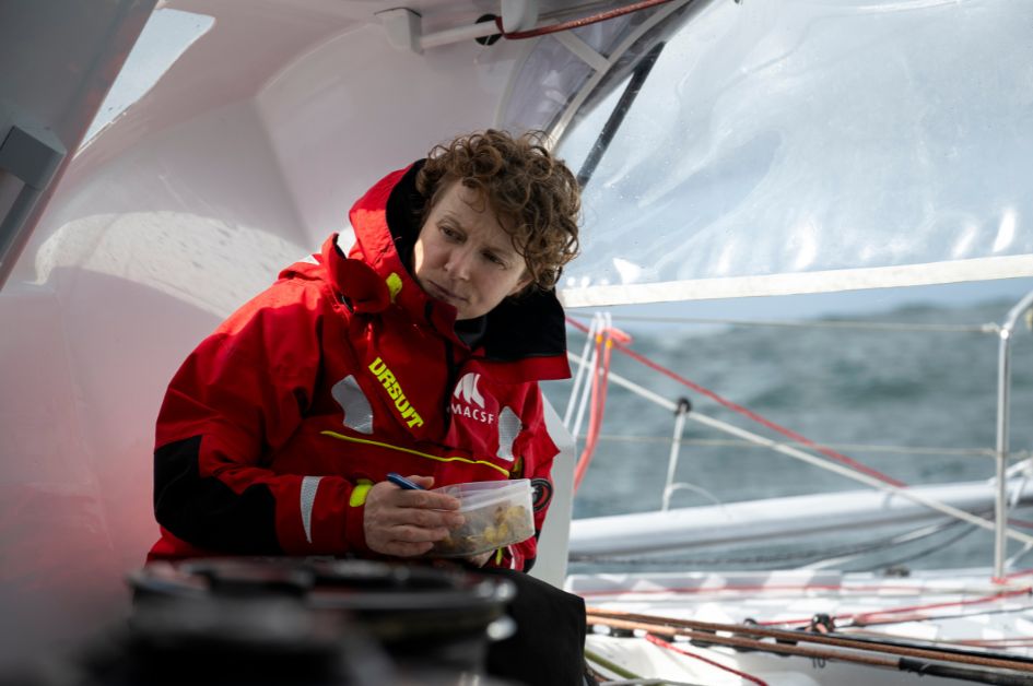 Quelle alimentation sur le Vendée Globe pour Isabelle Joschke ?